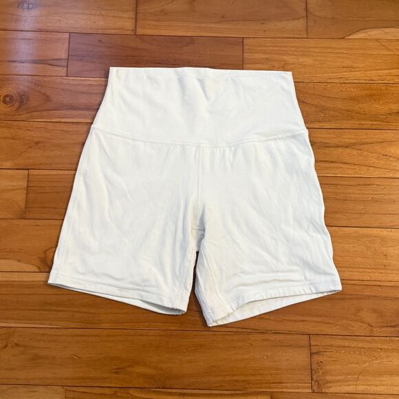 Women lululemon Align High-Rise Short 6" in White Size 8 Athletic Athleisure - Picture 2 of 6